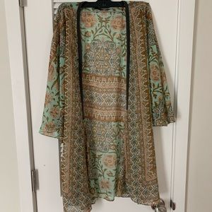 Zara kimono cardigan size M